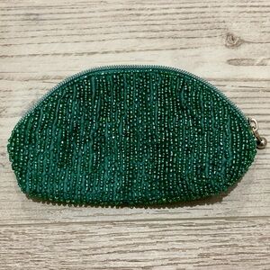 Chan Luu Beaded Pouch - Green